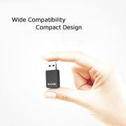 Tenda U9 650Mbs Scheda di rete wireless USB senza unità Ricevitore WiFi per laptop desktop dual band 5G