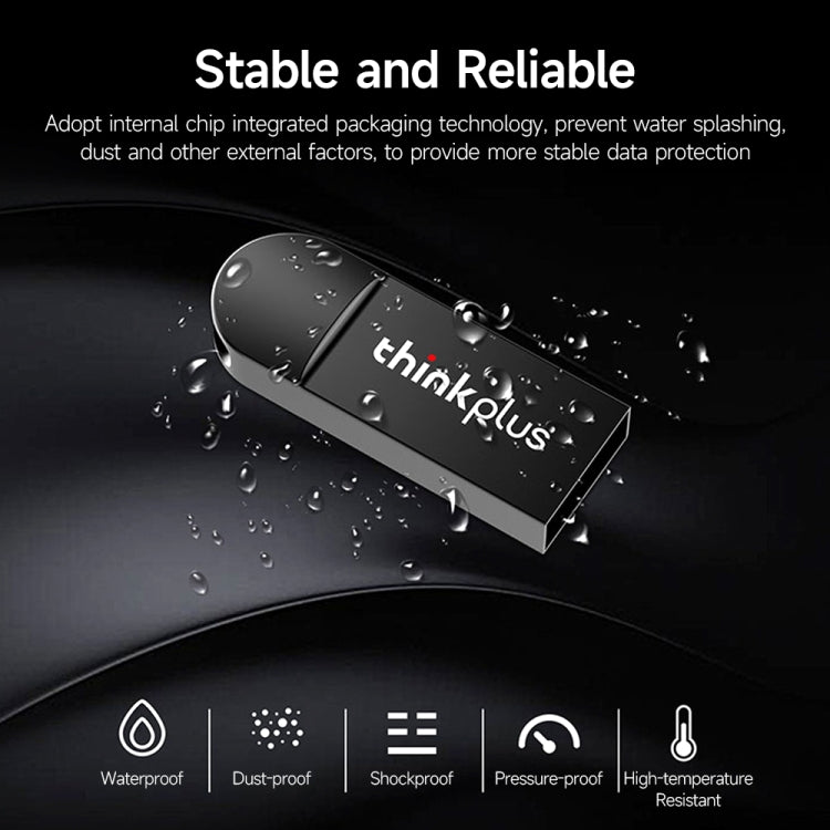 Disco U per ufficio aziendale Lenovo ThinkPlus MU222 2.0, 8GB, 16 GB, 32GB, 64GB
