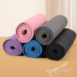 Tappetino da yoga NBR 187 x 62,5 x 0,8 cm Tappetino da fitness antiscivolo allargato e ispessito