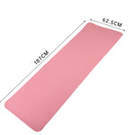 Tappetino da yoga NBR 187 x 62,5 x 0,8 cm Tappetino da fitness antiscivolo allargato e ispessito