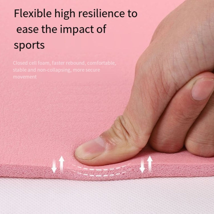 Tappetino da yoga NBR 187 x 62,5 x 0,8 cm Tappetino da fitness antiscivolo allargato e ispessito