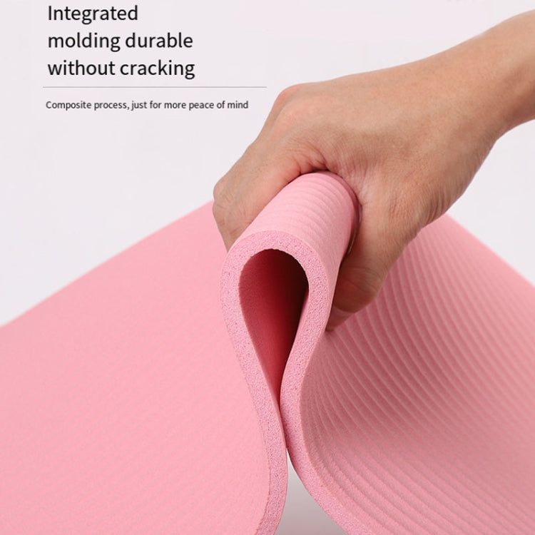 Tappetino da yoga NBR 187 x 62,5 x 0,8 cm Tappetino da fitness antiscivolo allargato e ispessito