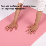 Tappetino da yoga NBR 187 x 62,5 x 0,8 cm Tappetino da fitness antiscivolo allargato e ispessito