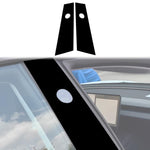 Per Tesla Model 3 2023-2024, 2 pezzi/set adesivo decorativo per montante B per guida a sinistra e a destra