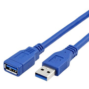 Cavo prolunga USB USB 3.0 maschio-femmina per tastiera mouse computer, 1.5m, 3m, 5m