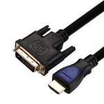 Cavo HD bidirezionale da HDMI a DVI 24+1P 1080P da 3 m per collegare il computer al monitor, HDMI To DVI