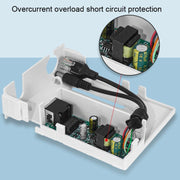 POE-4812FG Modulo di alimentazione impermeabile per monitoraggio esterno con splitter POE standard isolato da 48 V a 12 V, POE-4812FG