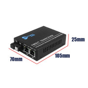 Convertitore fotoelettrico POE per ricetrasmettitore in fibra ottica monomodale Gigabit NESTONG, spina CN, 10/100/1000M