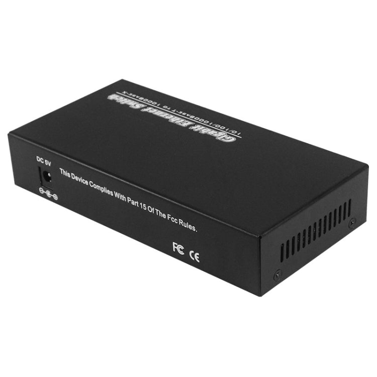 Switch in fibra ottica con 2 porte RJ45 10/100/1000 e 4 porte SFP da 1000 M, 4  SFP Port & 2 LAN Port  1000Mbps