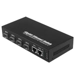 Switch in fibra ottica con 2 porte RJ45 10/100/1000 e 4 porte SFP da 1000 M, 4  SFP Port & 2 LAN Port  1000Mbps