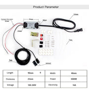 Tuya APP Telecomando WIFI Smart Controller per porta del garage, EU Plug, US Plug, UK Plug, AU Plug