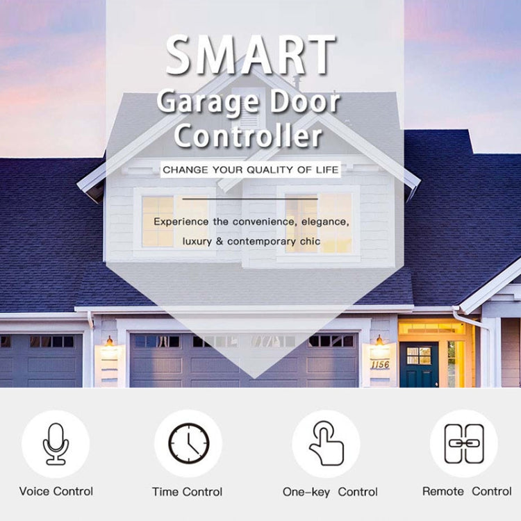 Telecomando WiFi Tuya per porta garage con EU Plug