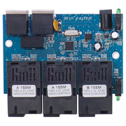 Ricetrasmettitore in fibra AAB-PCBA 100 Mbps con 3 porte in fibra + 2 porte Ethernet, 3 Fiber Port+2 Ethernet Port AAB-PCBA