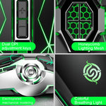 Mouse meccanico K-Snake Q7 Game cablato, illuminato a 7 colori, USB 4000 DPI, Q7 Scrub Black, Q7 Silver Gray, Q7 White