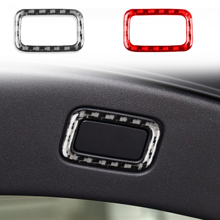 Per Jaguar F-TYPE 2013+ Adesivo universale per pulsante del bagagliaio con guida a sinistra e a destra
