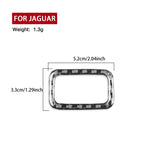 Per Jaguar F-TYPE 2013+ Adesivo universale per pulsante del bagagliaio con guida a sinistra e a destra