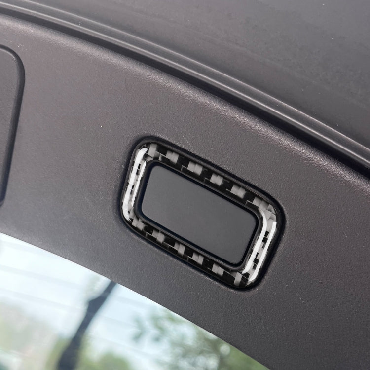 Per Jaguar F-TYPE 2013+ Adesivo universale per pulsante del bagagliaio con guida a sinistra e a destra