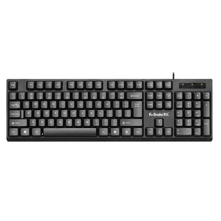 Set tastiera e mouse cablati K-Snake KM007 Tastiera per computer desktop, With Mouse, Without Mouse