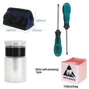 YH-G10 Kit di strumenti per fibra ottica 10 in 1 TK-S6 Coltello per cavi e kit spelafili, Cable Knife and Stripping Kit