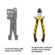 YH-G10 Kit di strumenti per fibra ottica 10 in 1 TK-S6 Coltello per cavi e kit spelafili, Cable Knife and Stripping Kit