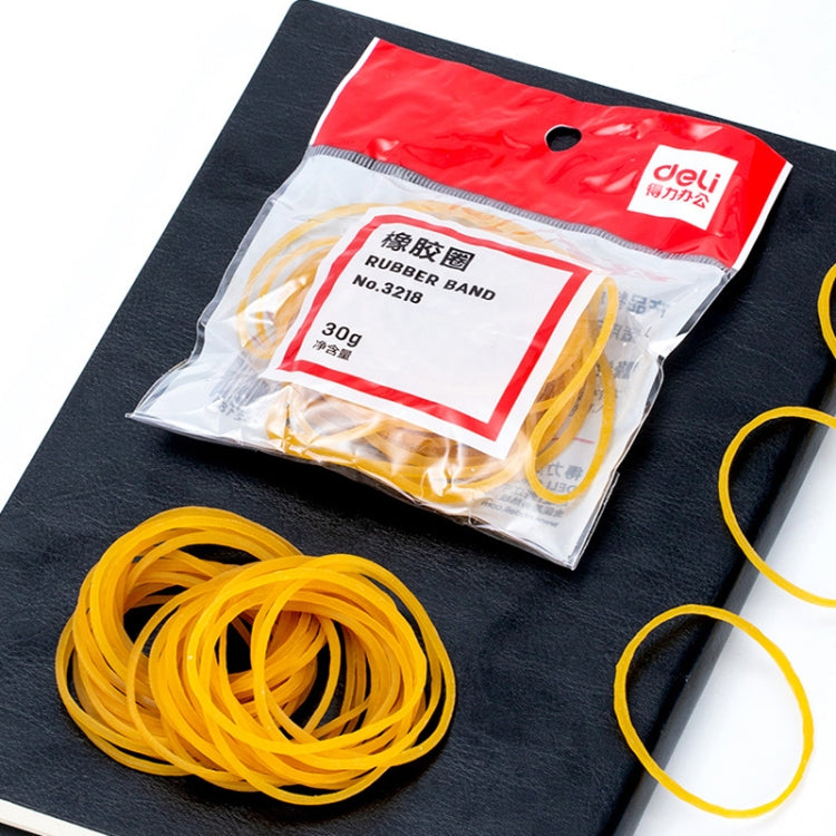 Deli 3218 100 pz/pacco Forniture per ufficio Elastico Anello in gomma