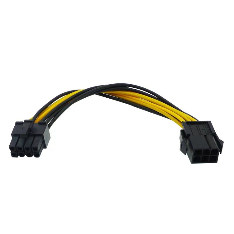 Cavo di alimentazione della scheda madre del computer con scheda grafica CPU da 6 pin a 8 pin, 6 Pin To 8 Pin