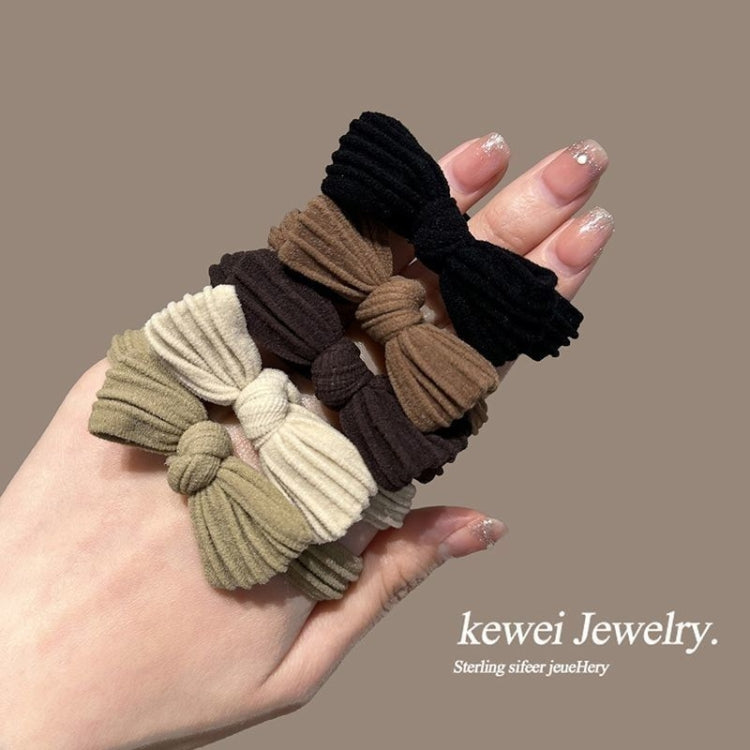 Accessori per capelli con fiocco da donna Fascia per capelli elasticizzata Elastico senza segni di cravatta