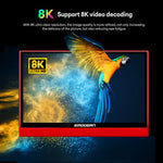 EMODERN 14.1-Inch Android 15 Portable Smart TV Supports Voice Remote Control, US Plug, EU Plug