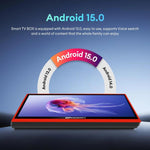 EMODERN 14.1-Inch Android 15 Portable Smart TV Supports Voice Remote Control, US Plug, EU Plug