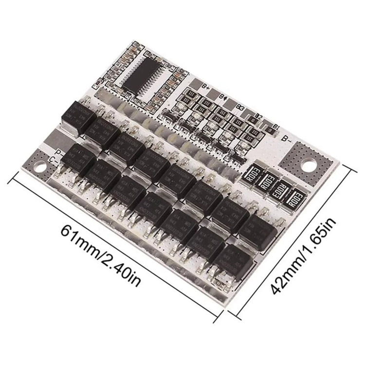 Scheda protezione batteria litio 12V 100A con bilanciamento