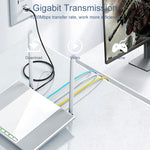 Cavo patch di rete UTP cavo Ethernet Cat6A SAMZHE, 0.5m, 1m, 1.5m, 2m, 3m, 5m, 8m, 10m, 15m, 20m