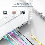 Cavo patch di rete UTP cavo Ethernet Cat6A SAMZHE, 0.5m, 1m, 1.5m, 2m, 3m, 5m, 8m, 10m, 15m, 20m