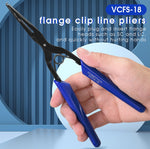 COMPTYCO VCFS-18 SC/LC Connettore per fibra ottica Spina e morsetto Strumenti di estrazione Flangia Clip per ugello lungo, Flange Long Nozzle Clip