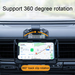 Supporto per cellulare da cruscotto con ventosa per auto con supporto per auto girevole pieghevole e parasole, Joint Model, Hose Model