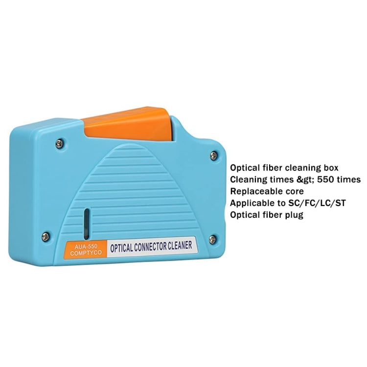 Kit di strumenti per la pulizia della fibra ottica 10 in 1 Penna per la pulizia della fibra da 1,25/2,5 mm, Optical Fiber Cleaning Tool Kit