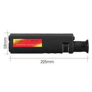 Microscopio a fibra ottica portatile Comptyco AUA-400X 400 volte per connettore FC/SC/ST/LC