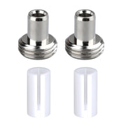 Parti di ricambio per localizzatore visivo di guasti in fibra ottica, 10pcs Metal Head Connector, 10pcs 5mm Ceramic Core, 10pcs 7mm Ceramic Core