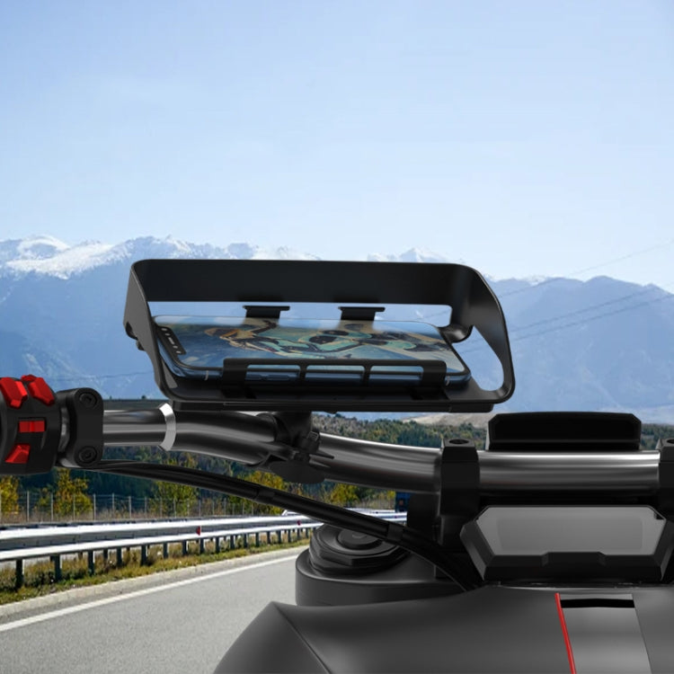 Porta cellulare fisso girevole per bici e moto 4,7-7,1"