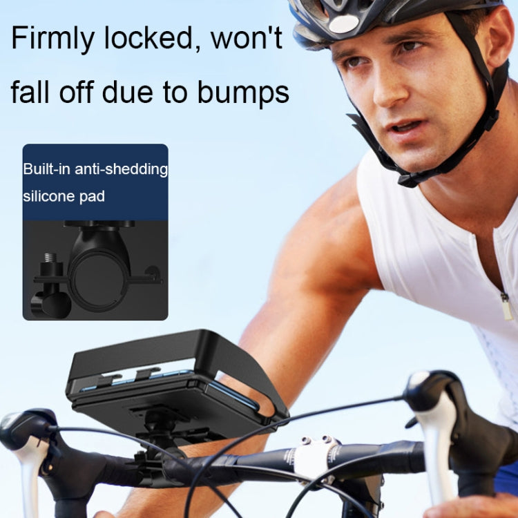 Porta cellulare fisso girevole anti-vibrazione per bicicletta e moto con visiera parasole, Classic Model, Universal Model