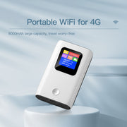 Router WIFI 4G LTE Portatile 6000mAh Ricarica Tesoro Hotspot wireless Modem mobile tascabile 150Mbps, MF905C Asia, MF905C EU