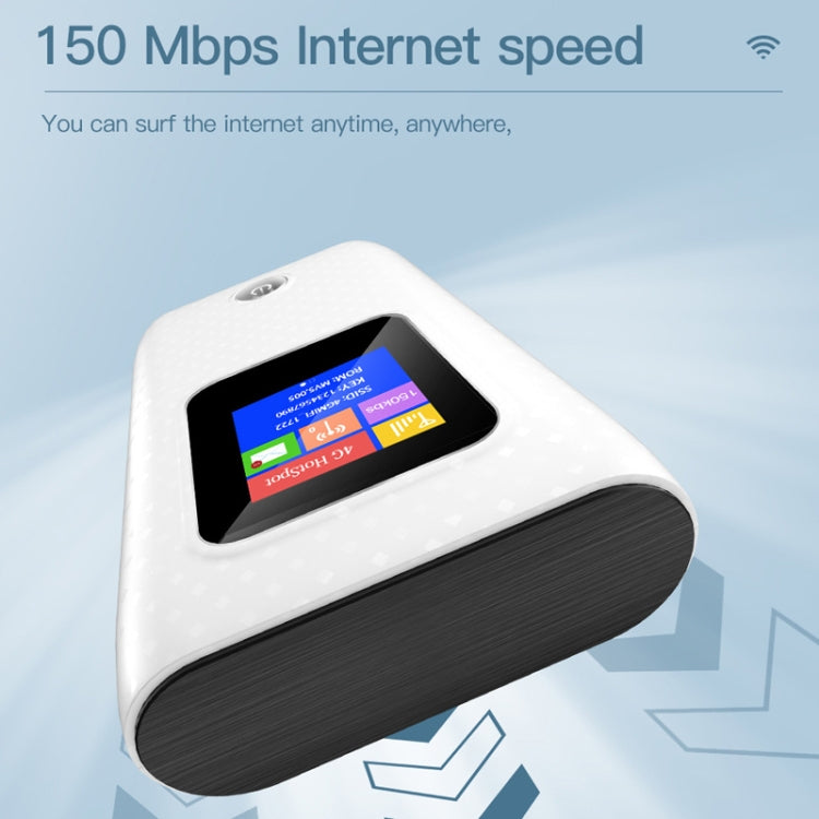 Router WIFI 4G LTE Portatile 6000mAh Ricarica Tesoro Hotspot wireless Modem mobile tascabile 150Mbps, MF905C Asia, MF905C EU