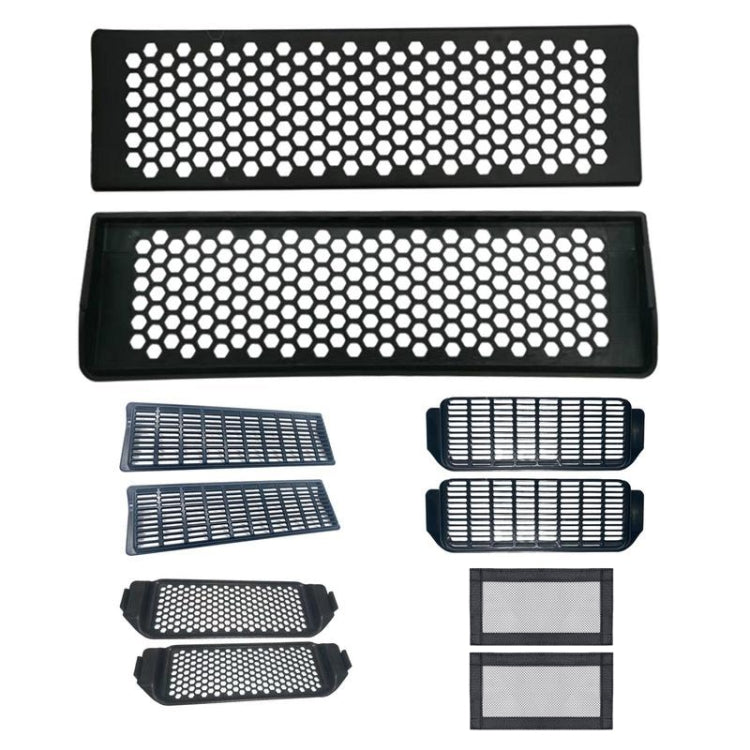 Copertura protettiva per la presa d'aria sotto il filtro della presa d'aria dell'aria condizionata del seggiolino auto, For Tesla Model Y Buckle Model, For Tesla Model Y Horizontal Bar, For Tesla Model 3 Horizontal Bar, For Tesla Model 3 Buckle Model  ...