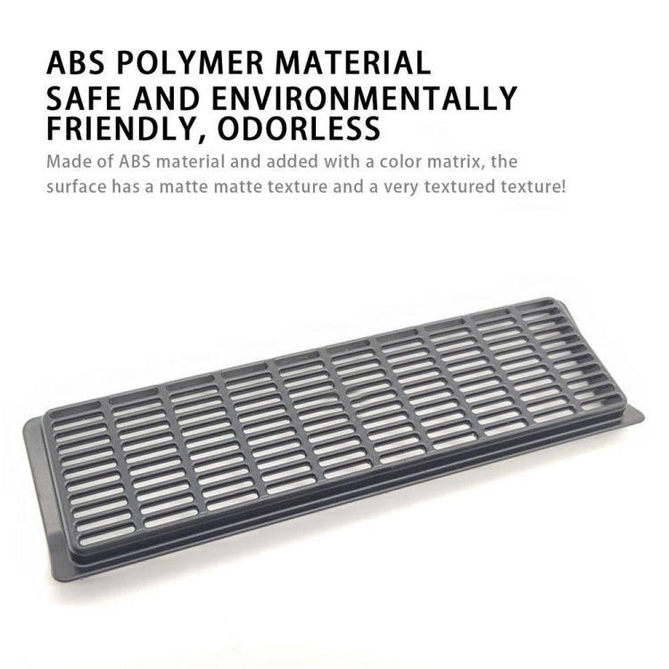 Copertura protettiva per la presa d'aria sotto il filtro della presa d'aria dell'aria condizionata del seggiolino auto, For Tesla Model Y Buckle Model, For Tesla Model Y Horizontal Bar, For Tesla Model 3 Horizontal Bar, For Tesla Model 3 Buckle Model  ...