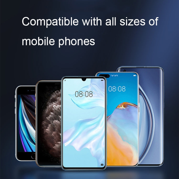 Supporto per cellulare con presa d'aria magnetica girevole per auto in lega di alluminio