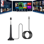 Antenna radio estesa con base magnetica e connettore F