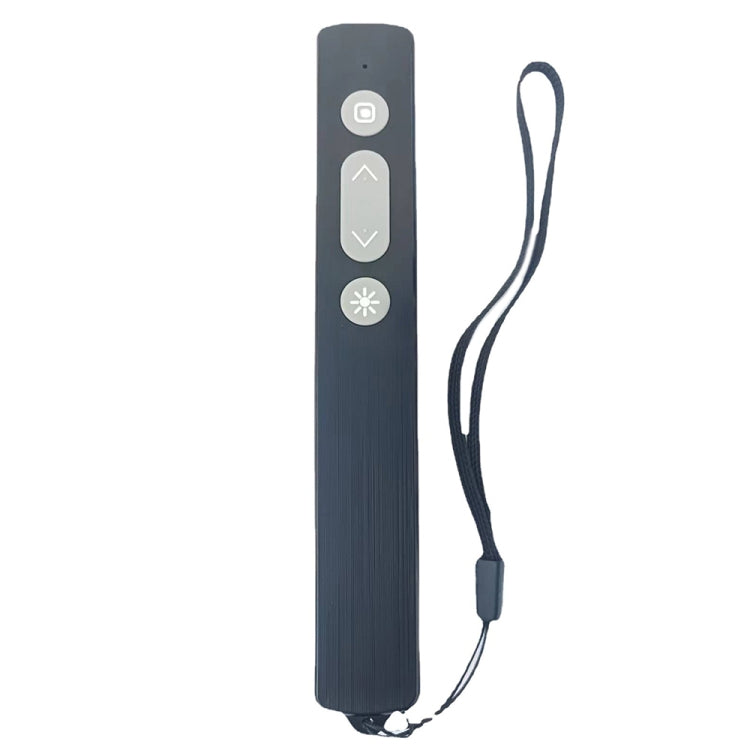 Penna puntatore laser elettronico con penna per girare la pagina del laser PPT wireless USB multifunzionale da 2,4 GHz, K200