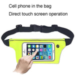 Borsa per attrezzi per il tempo libero all'aperto, marsupio per cellulare, schermo di contatto