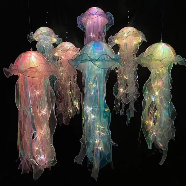 Lampada luminosa con meduse, luce notturna finita, decorazione della stanza, luce ambientale