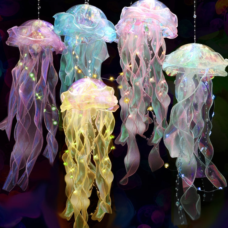 Lampada luminosa con meduse, luce notturna finita, decorazione della stanza, luce ambientale