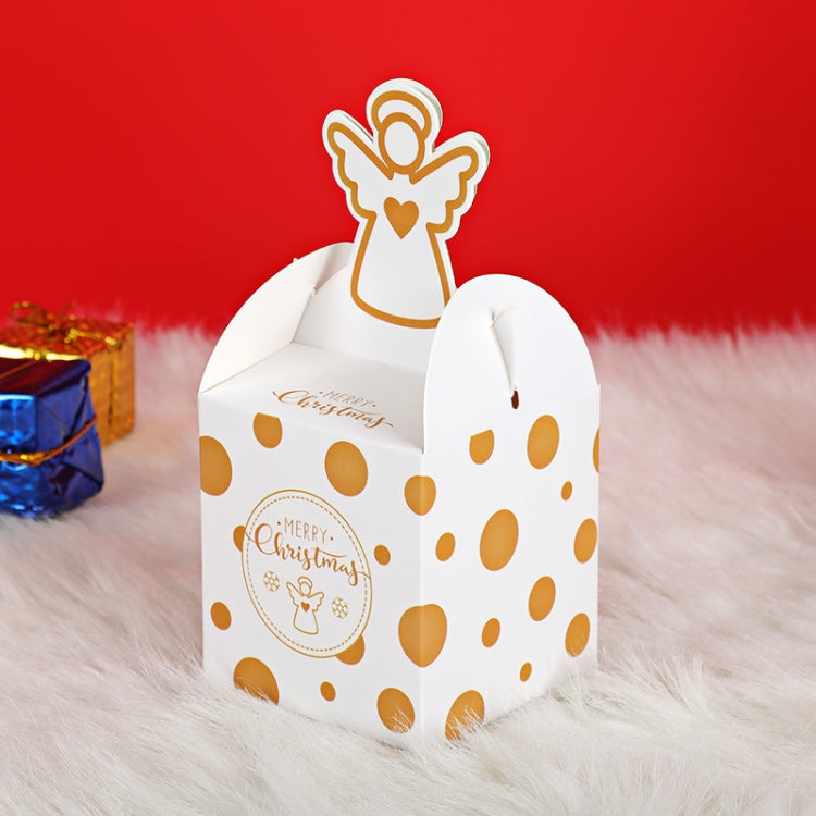 Scatola di caramelle per confezione regalo di mele della vigilia di Natale